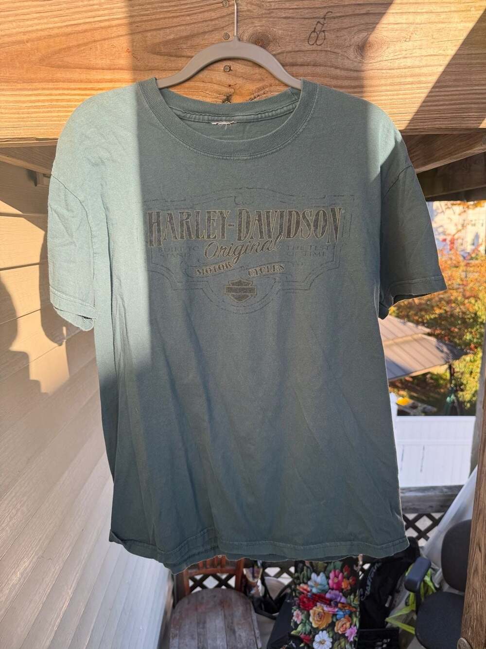 VINTAGE HARLEY DAVIDSON TOPKEA 2005 TEE SHIRT XL MADE IN USA,